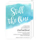 Blue Big Swash Invitations Image 5 of 6